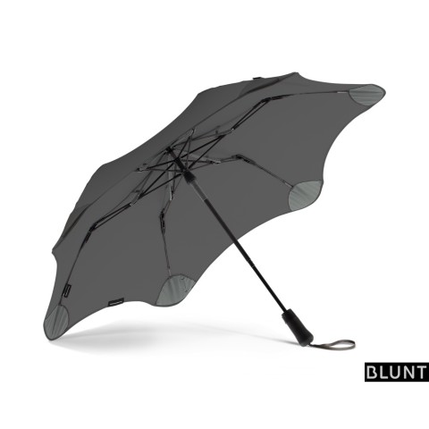 rozłożony szary parasol Blunt Metro Charcoal