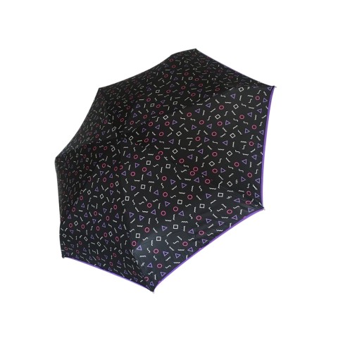 czasza parasolki czarny z wrzosowym 01