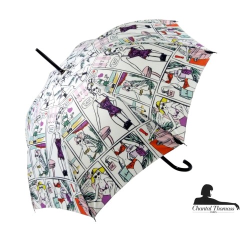 rozłożony parasol Comics Strip Chantal Thomass