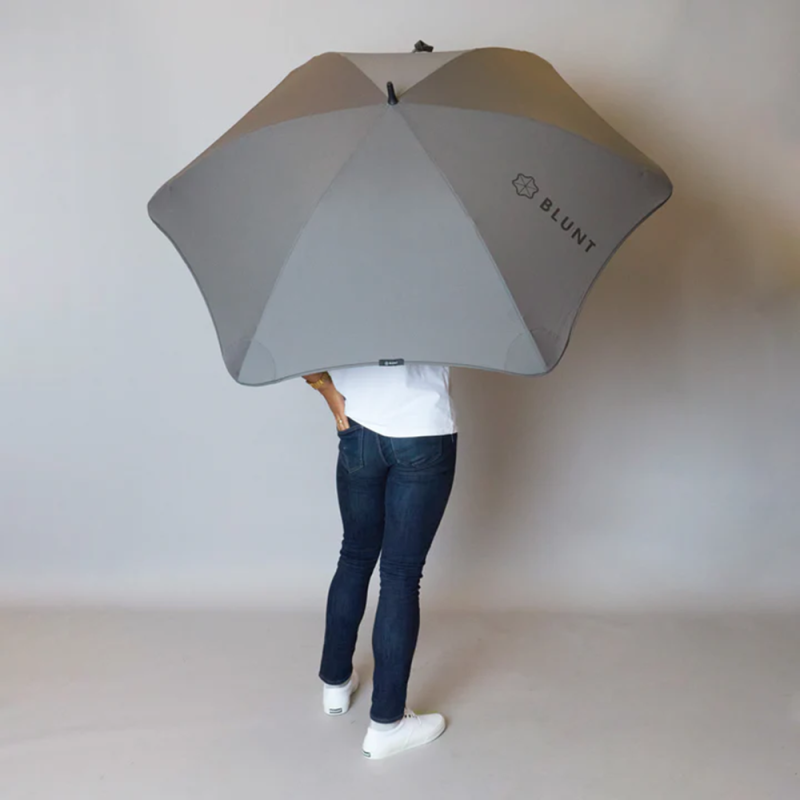 tak chroni duży parasol Blunt Charcoal Sport