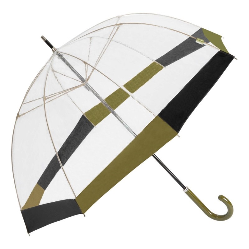 parasol M&P Bitonal czarno-zielony 02