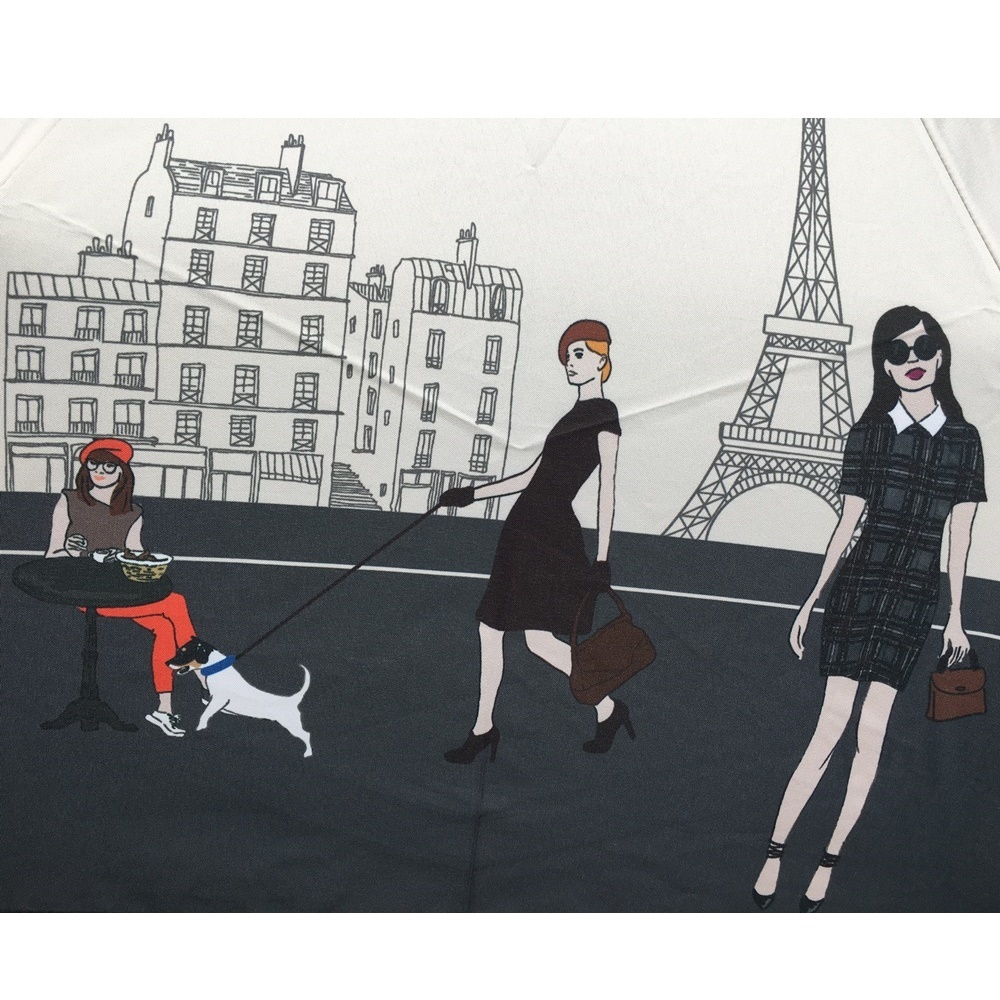 spacer po Paryżu na czaszy parasolki Paryż Neyrat Autun